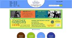 Desktop Screenshot of ellsworthlibrary.org